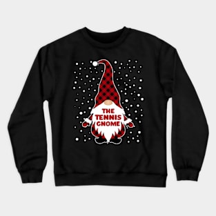 The Tennis Gnome Matching Family Christmas Pajama Crewneck Sweatshirt